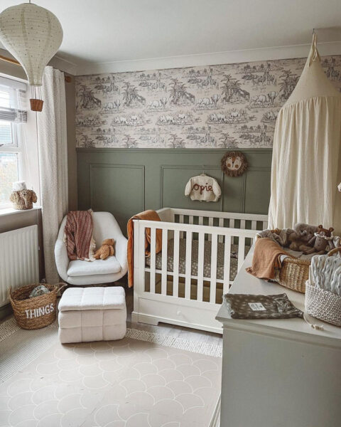 Vintage babykamer en kinderkamer inspiratie header